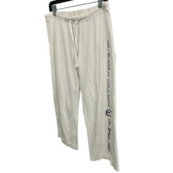 St. Marys College Of Maryland White Sweatpants Jansport Cotton Blend Sz XL - Picture 3 of 9